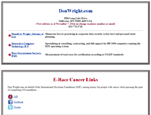 Tablet Screenshot of donwright.com